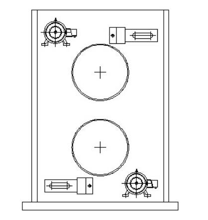 燙光機(jī)結(jié)構(gòu)示意圖